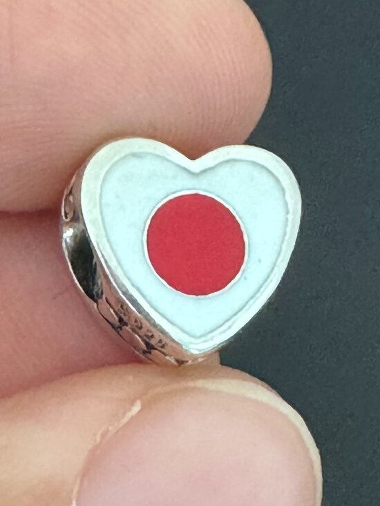 Pandora Jewelry - Authentic Pandora Japan Exclusive Travel Heart Charm